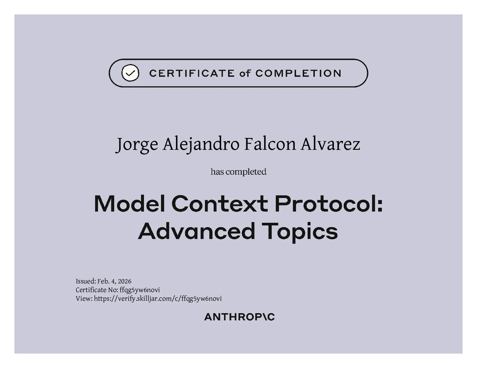 Claude Introducción a MCP Advance