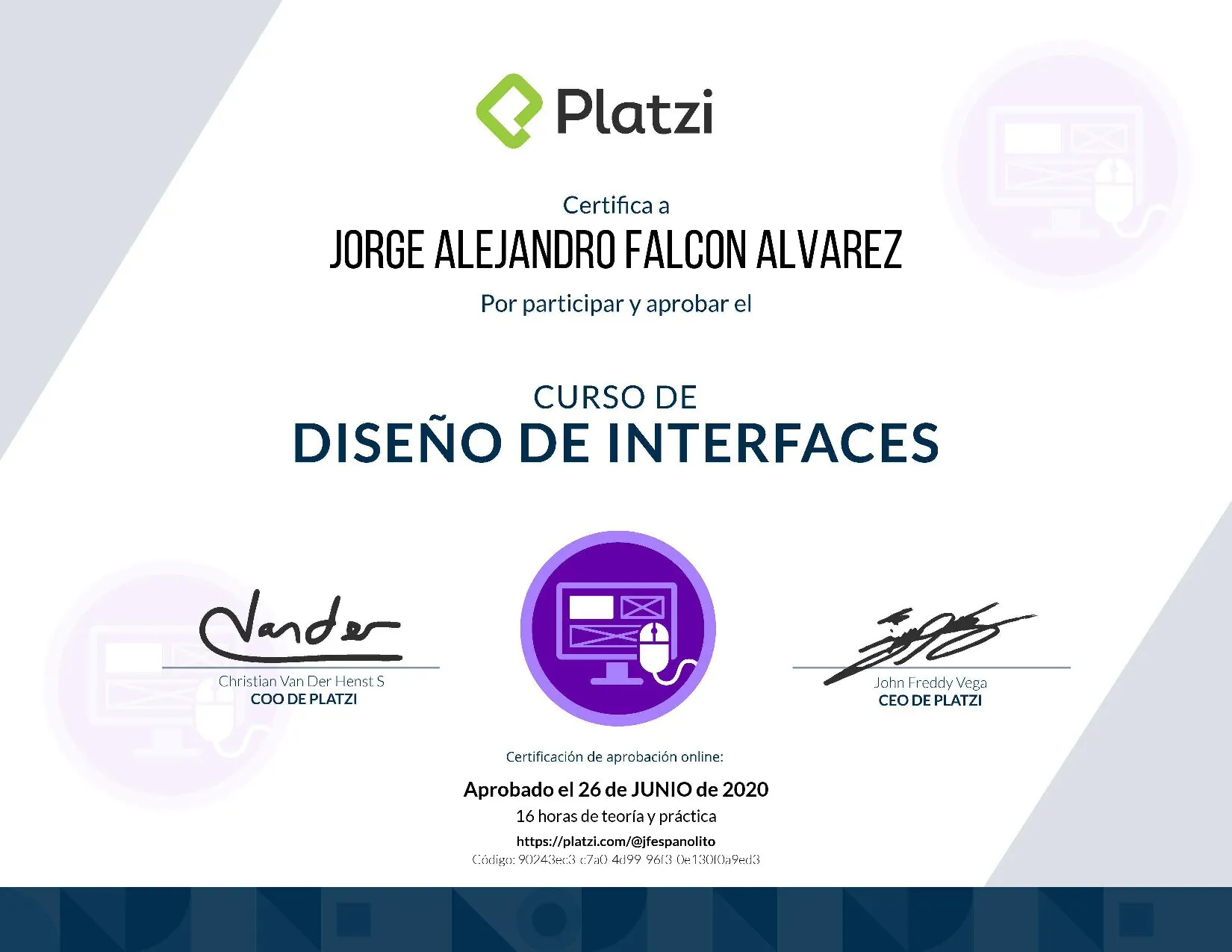 Diploma Diseño de Interfaces