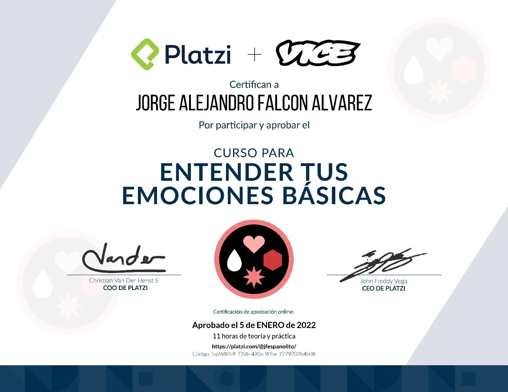 Diploma Emociones Básicas