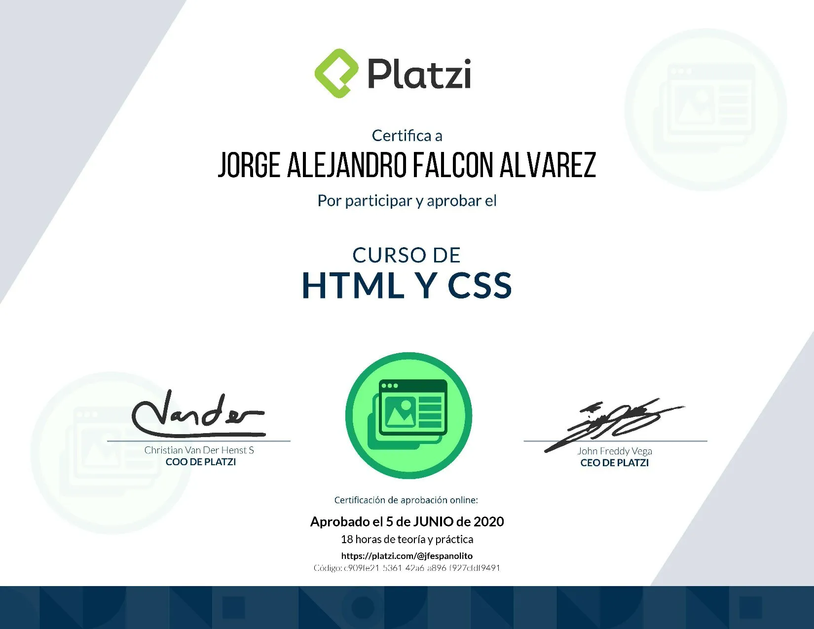 Curso de HTML y CSS