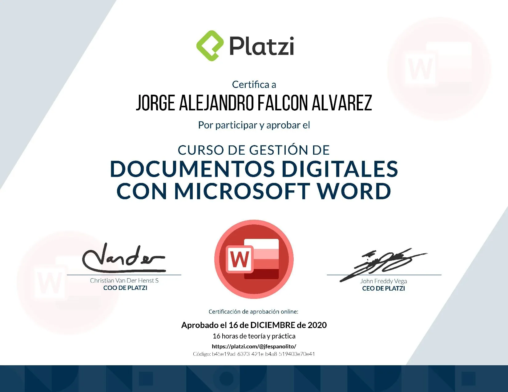 Diploma Microsoft Word