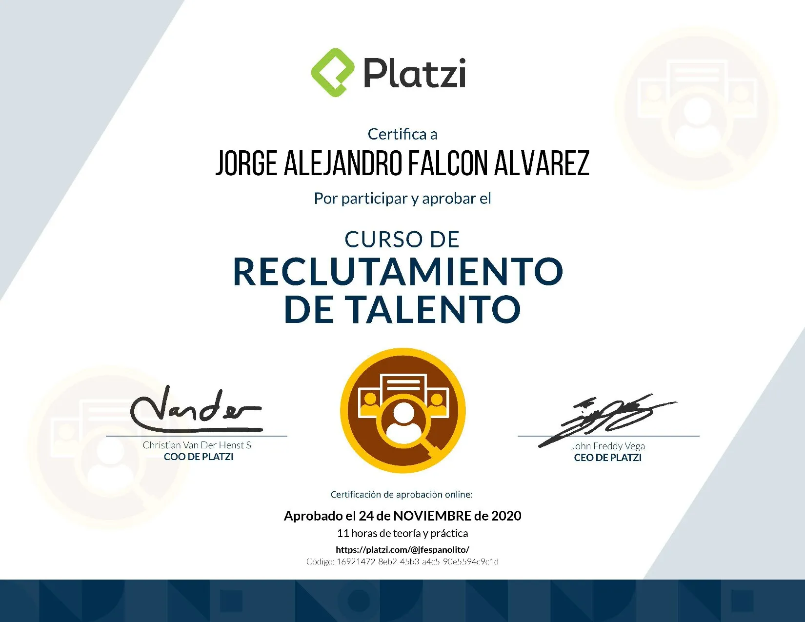 Diploma Reclutamiento de Talento