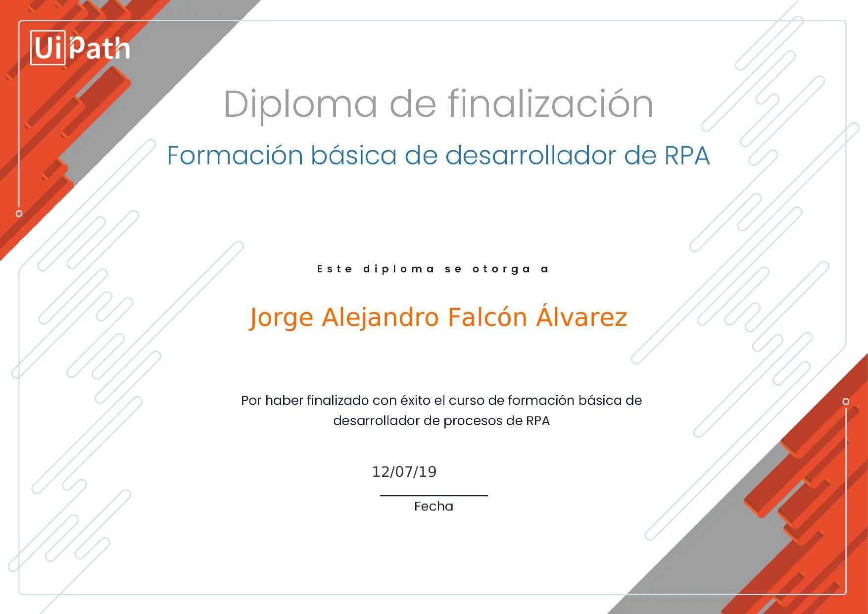 Nivel 1 Desarrollador RPA - Formación Básica