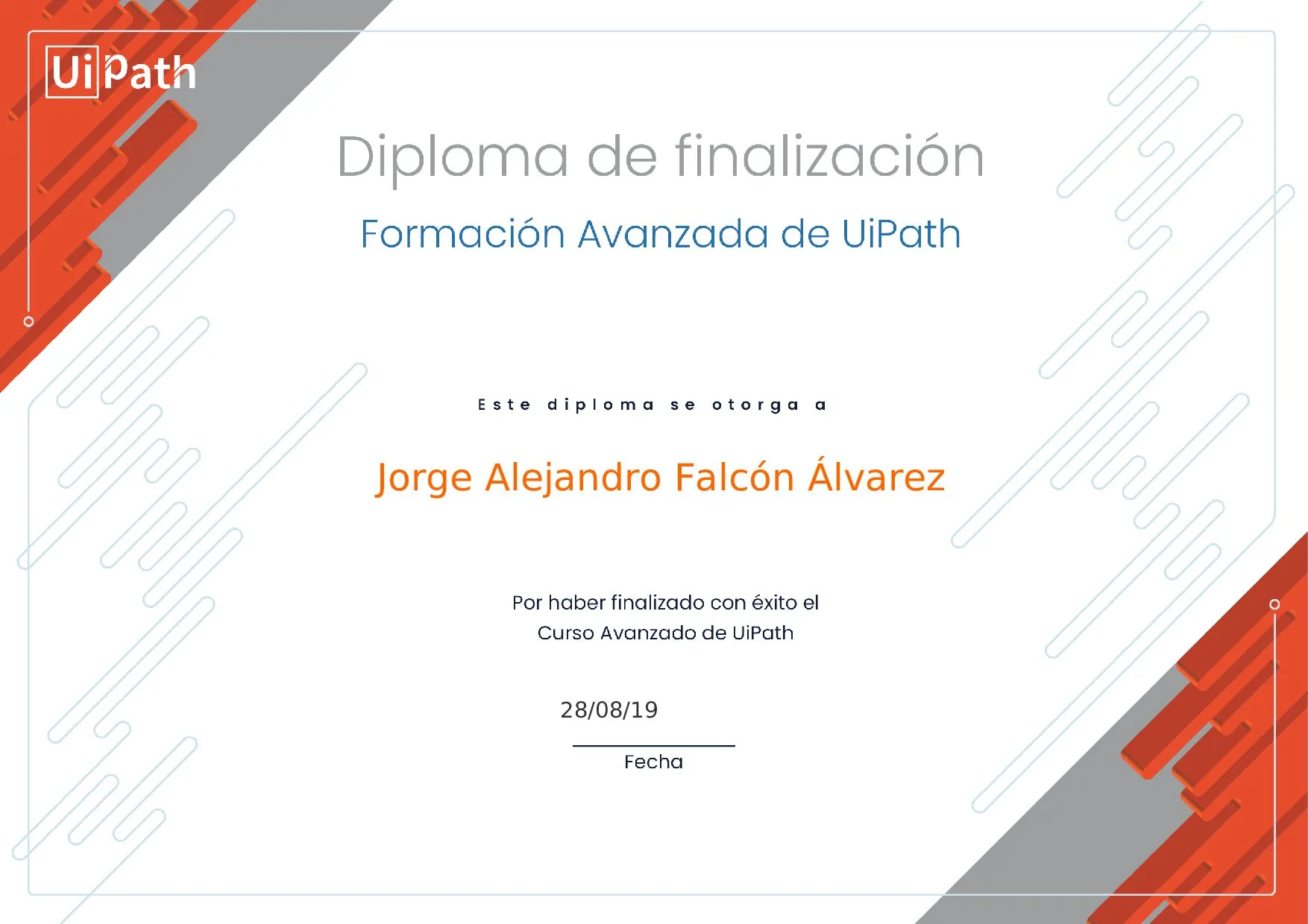 Nivel 3 Formación Avanzada RPA